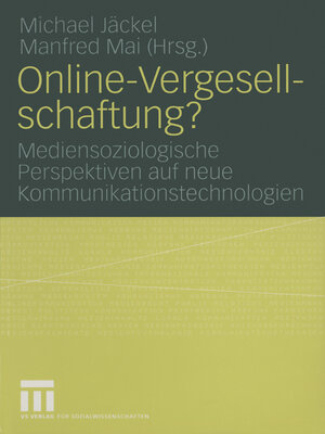 cover image of Online-Vergesellschaftung?